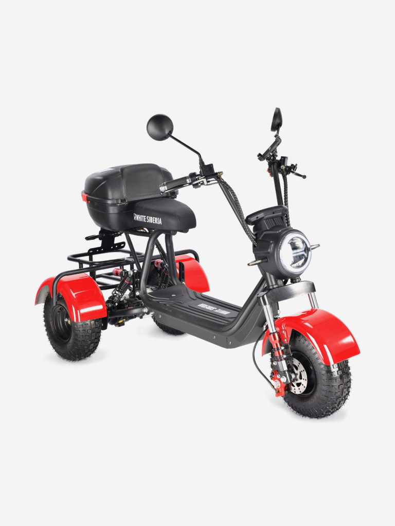 Электроскутер WHITE SIBERIA TRIKE MINI