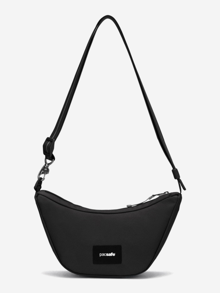 Сумка антивор Pacsafe GO Lunar crossbody, Jet Black, 2,5 л.