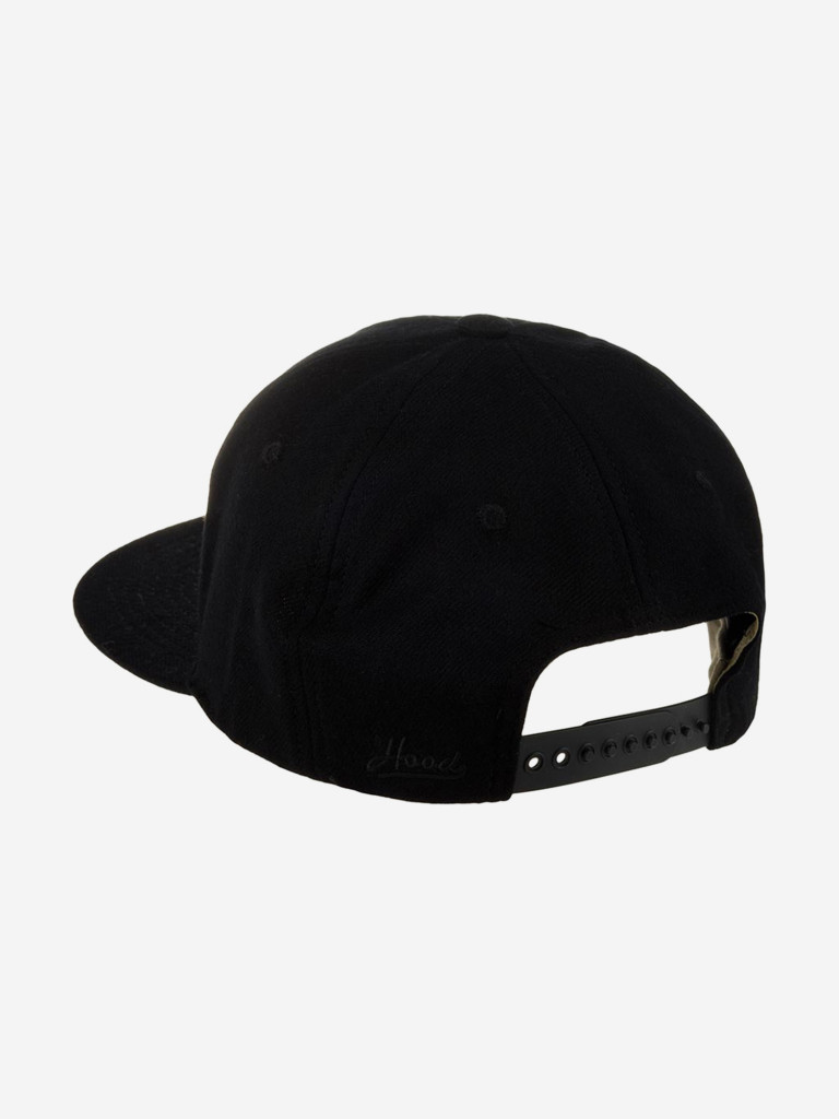 Бейсболка с прямым козырьком HOOD 100-MWL002-CA012-BK Compton OG, CA (черный)