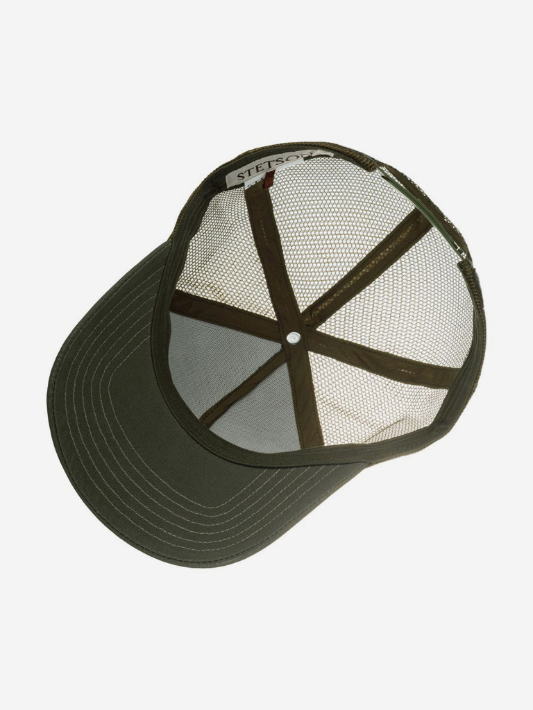 Бейсболка с сеточкой STETSON 7761107 TRUCKER CAP AVIATION (оливковый)