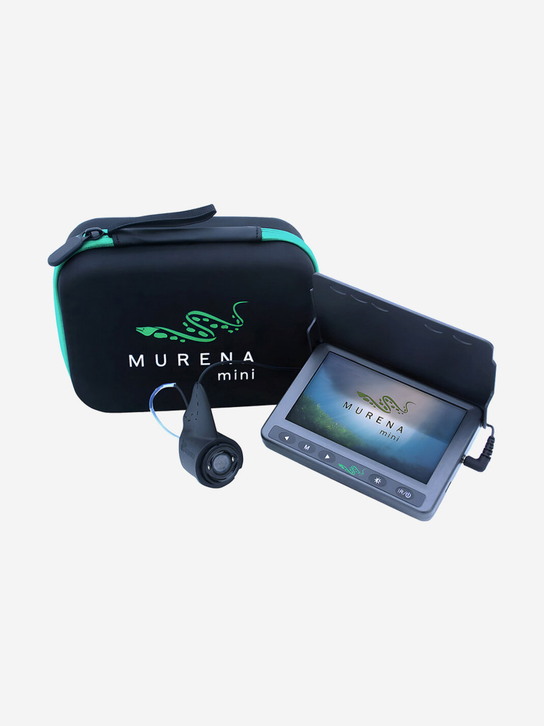 Подводная видеокамера MURENA Mini (Мурена Мини) V.2 с белой и ИК подсветкой, для зимней и летней рыбалки с кабелем 20м