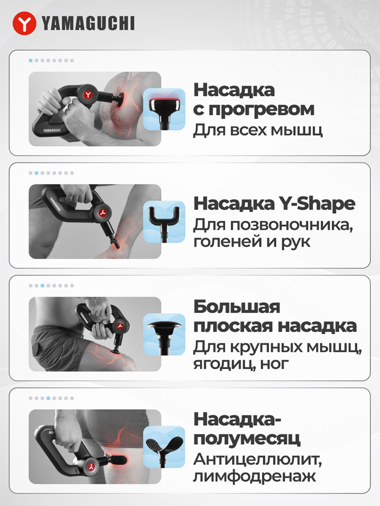 Перкуссионный массажер для тела Massage Gun MAX PRO