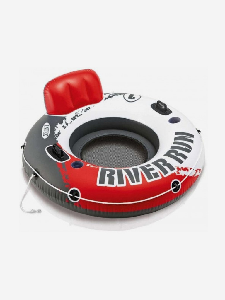 Надувной круг Intex 56825 "Red River Run 1" с ручками, 135 см