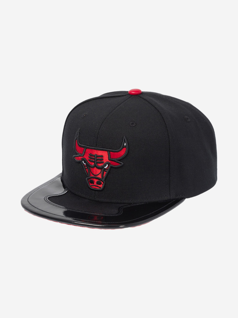 Бейсболка с прямым козырьком MITCHELL NESS HS8033-CBURDBK Chicago Bulls NBA