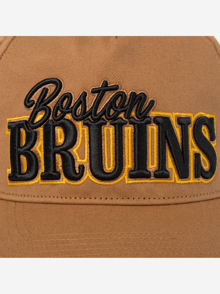Бейсболка 47 BRAND H-BRNES01GWP-QL Boston Bruins NHL (коричневый)