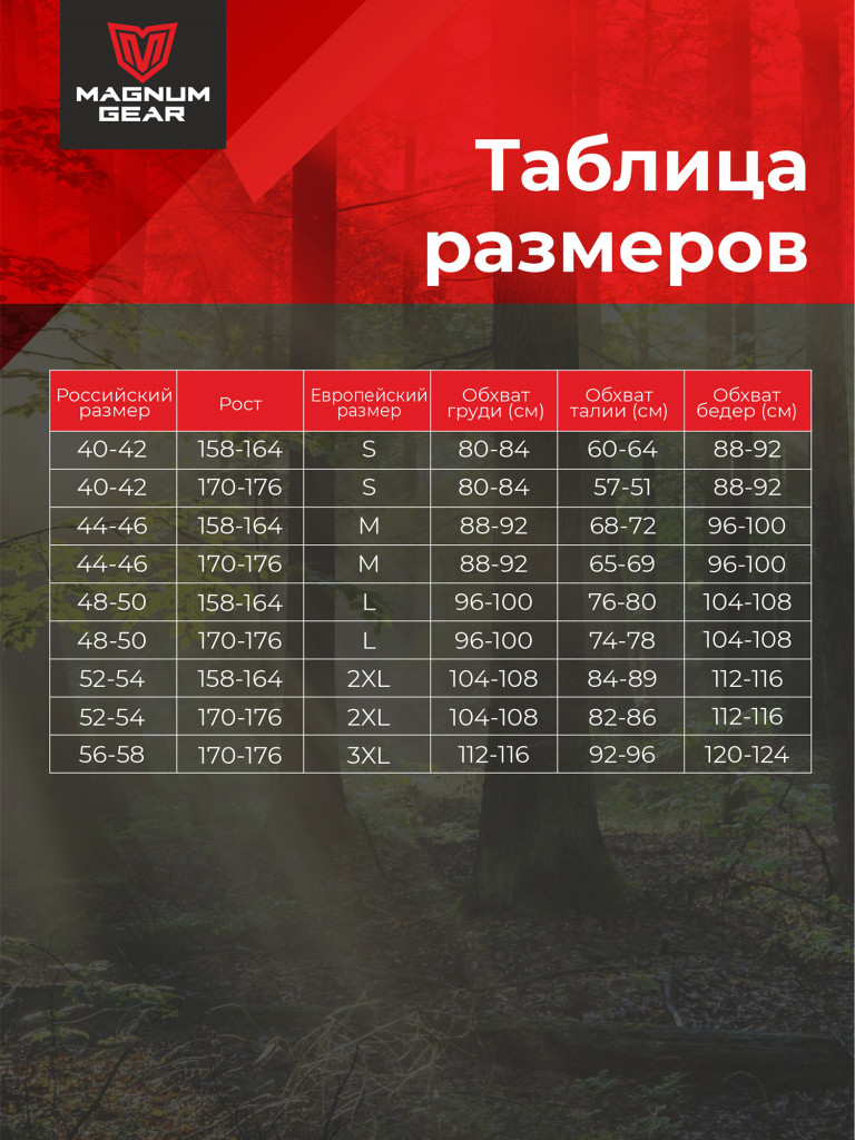 Костюм для рыбалки женский MAGNUM GEAR MONTANA терракот