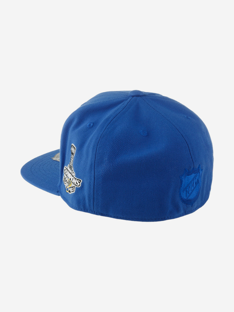 Бейсболка с прямым козырьком MITCHELL NESS 6HSFLR22464-SLUROYA St Louis Blues NHL (синий)