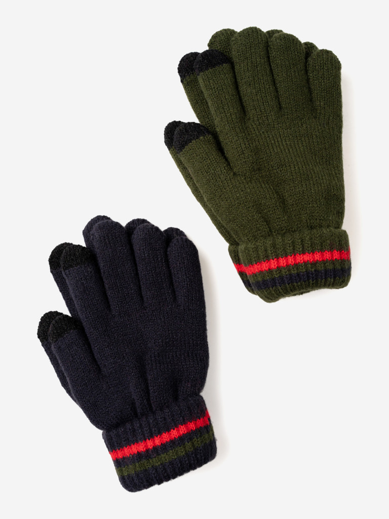 Перчатки для мальчика, 2 пары в комплекте PlayToday