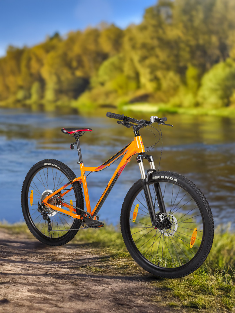 

Велосипед горный женский Merida Matts 7.70 27.5", Оранжевый