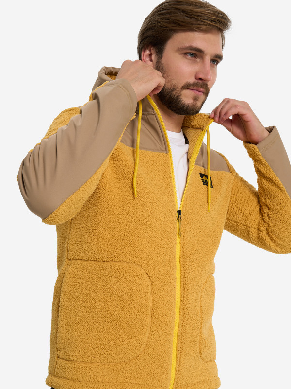 Джемпер флисовый мужской Protest арт. 131883 желтый/бежевый цвет — купить за 1949 руб. со скидкой 70 %, отзывы в интернет-магазине Спортмастер