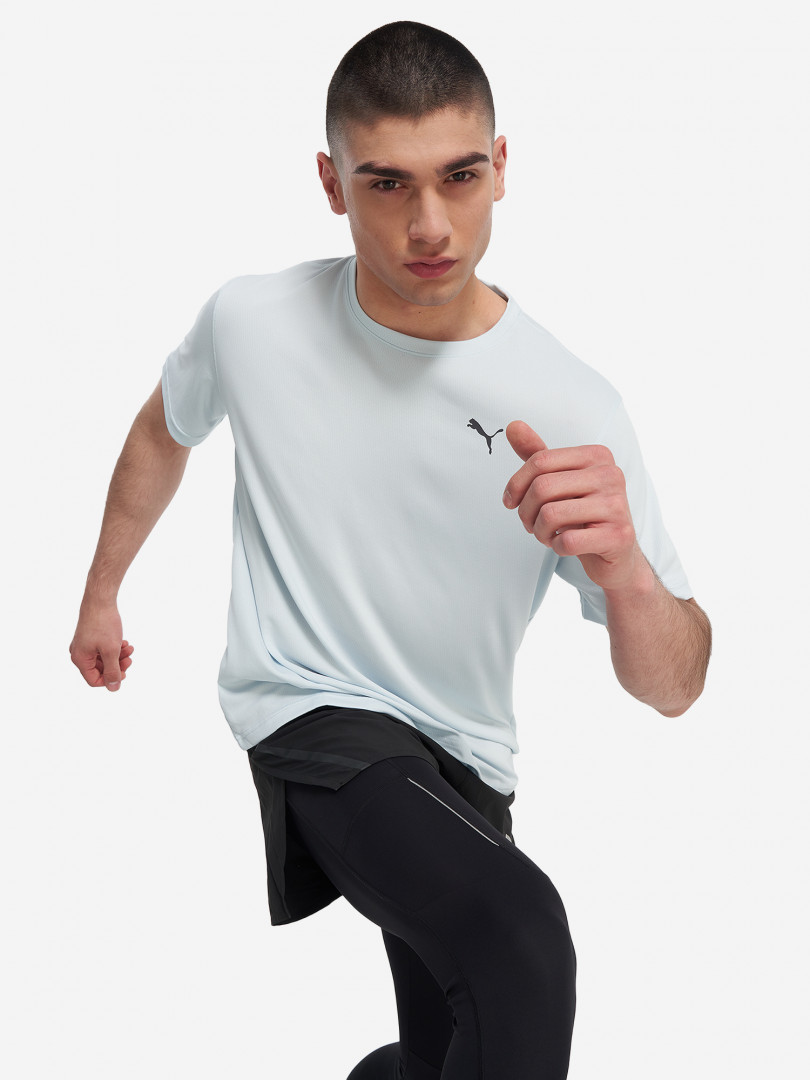 Футболка мужская PUMA Graphics Running Faster Голубой 3149₽
