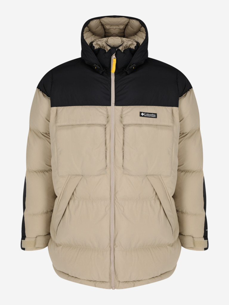 Куртка утепленная мужская Columbia Icons Oversized Puffer бежевый цвет —  купить за 13999 руб. со скидкой 50 %, отзывы в интернет-магазине Спортмастер