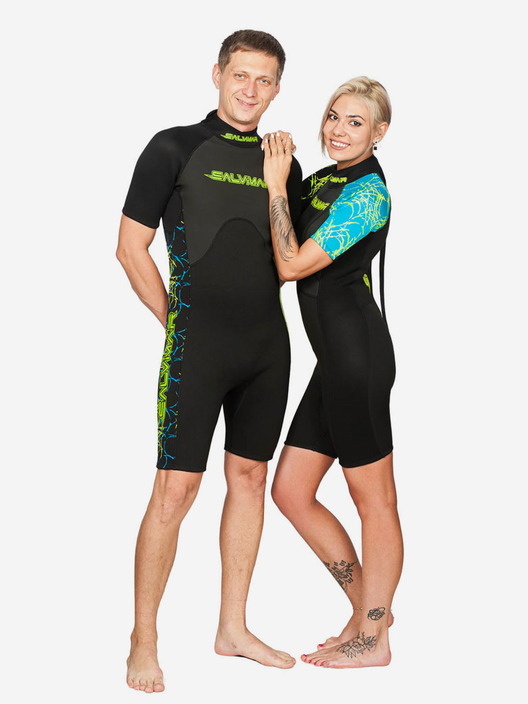 Гидрокостюм мужской для плавания GARDA Splashy, 3мм, XL