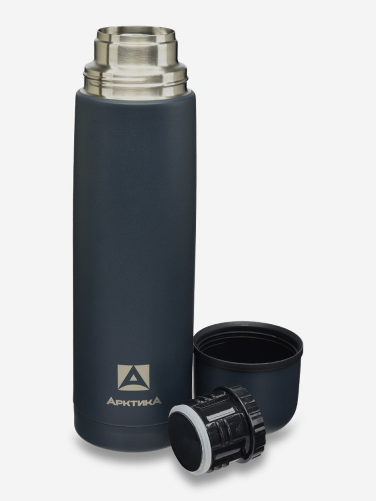 Термос вакуумный Арктика 1 л, индиго