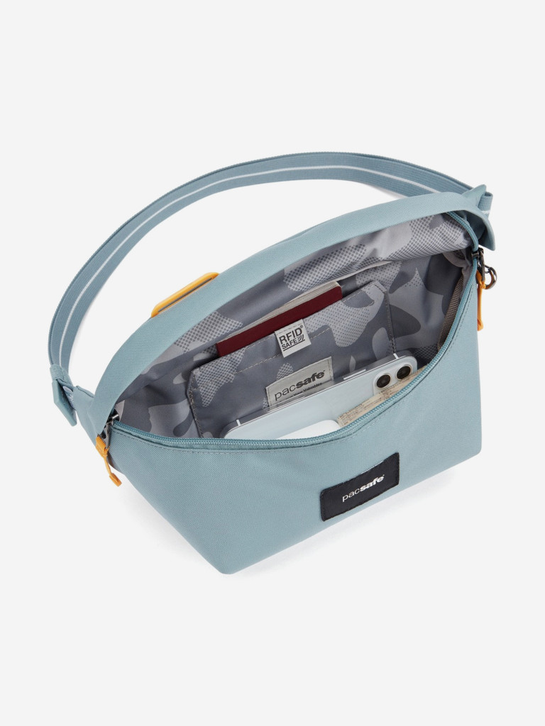 Сумка слинг антивор Pacsafe Go Sling, Fresh Mint, 2.5 л.
