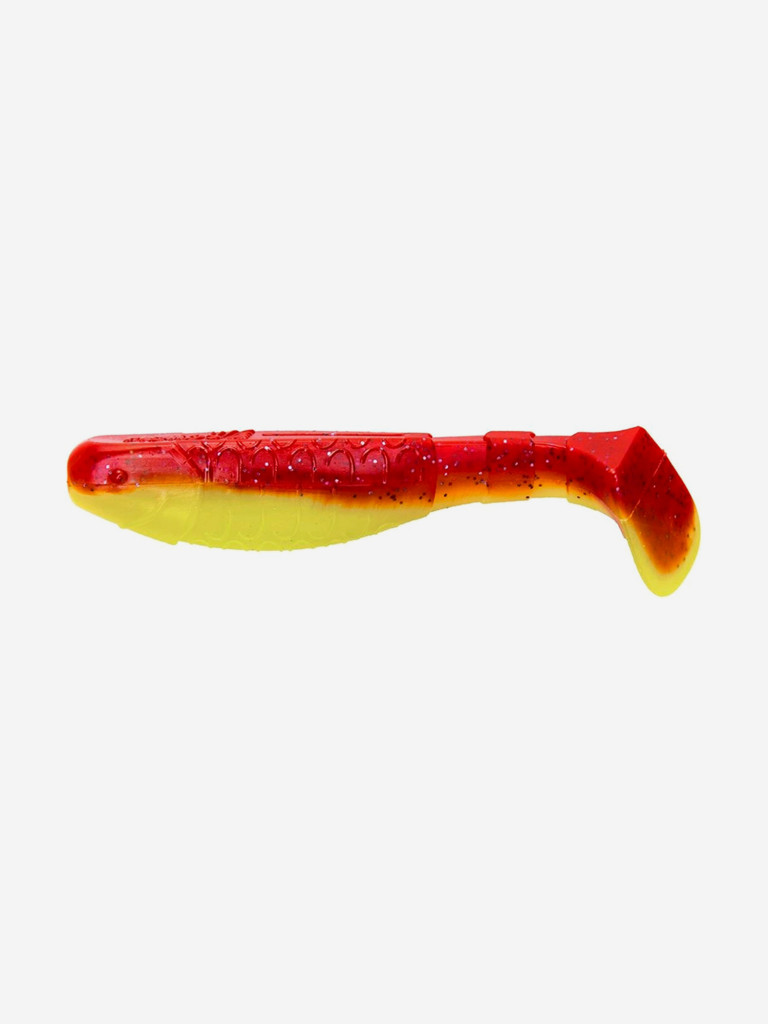 Мягкая приманка Helios Chubby, 3,55'' / 9 см, Red Lemon, 5 шт (HS-4-050)