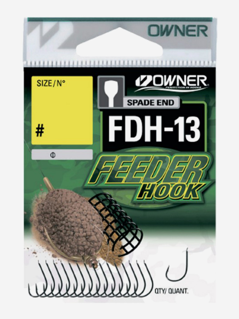 Крючок OWNER Feeder Hook FDH-13 BC №10 16шт
