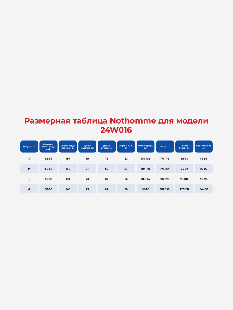 Куртка унисекс NOTHOMME Jackets