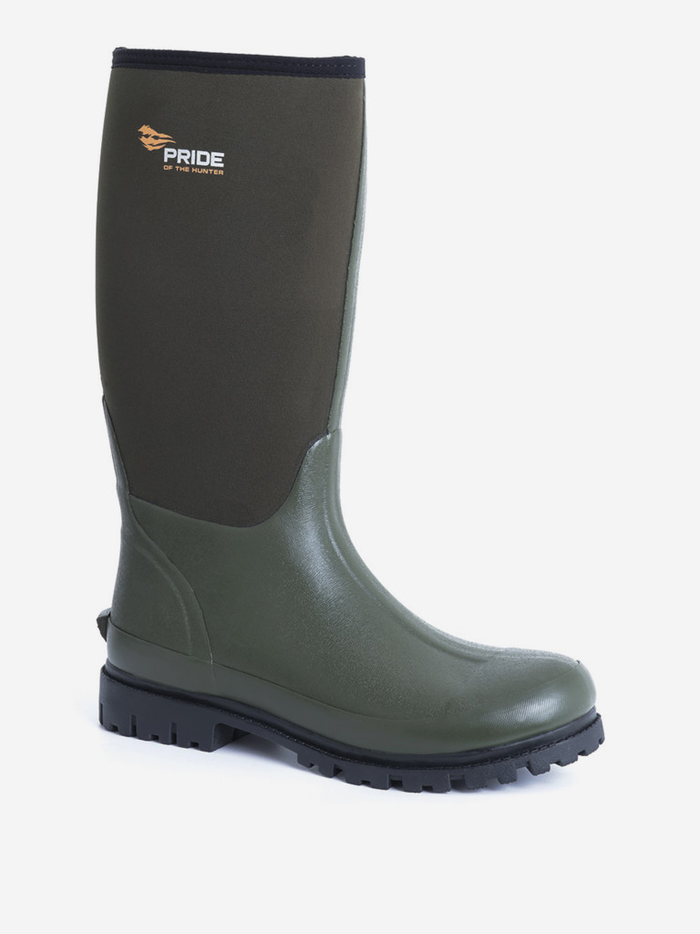Охотничьи неопреновые высокие сапоги PRIDE Protect Pro хаки