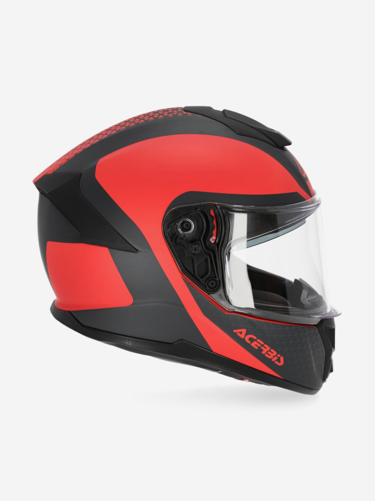 Мотошлем интеграл Acerbis KRAPON Red/Black