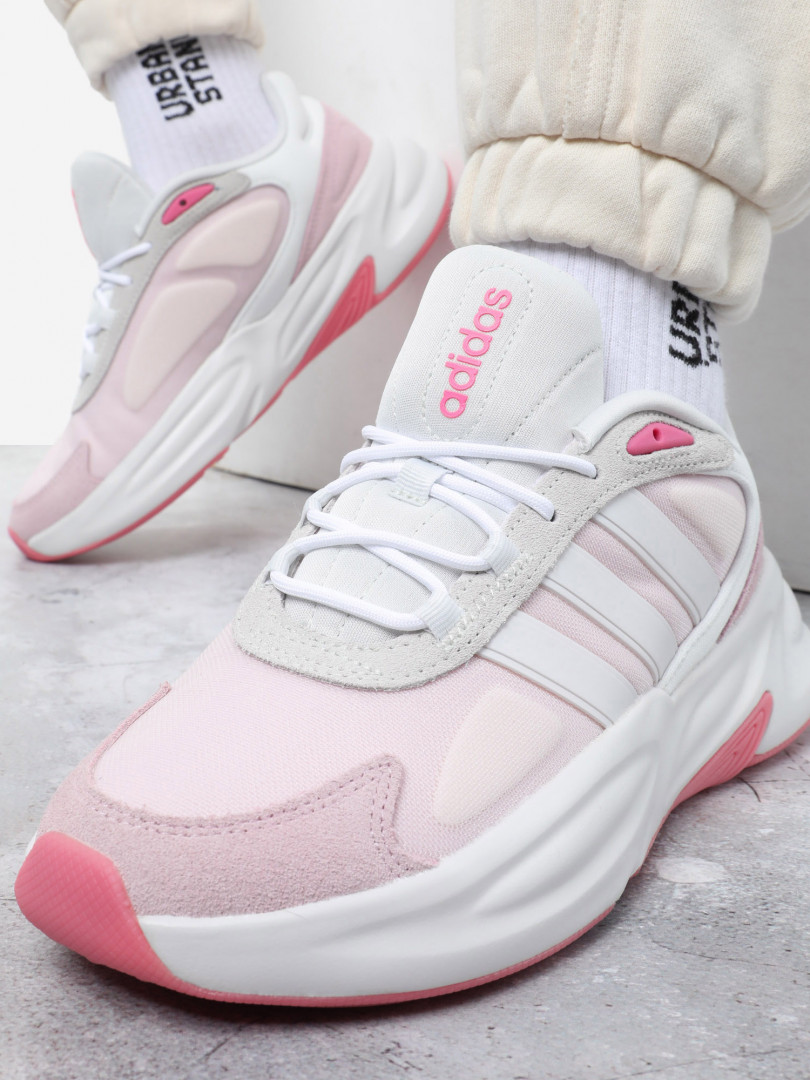 фото Кроссовки женские adidas ozelle, белый