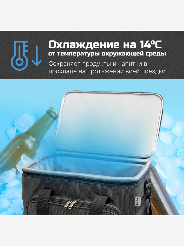 Термоэлектрическая сумка-холодильник TESLER TCB-2524