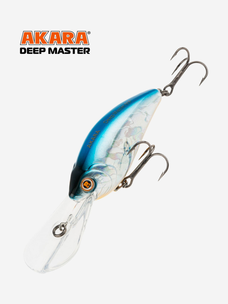 Воблер Akara Deep Master 60F кренк плавающий для троллинга на щуку, судака, окуня 12гр A82