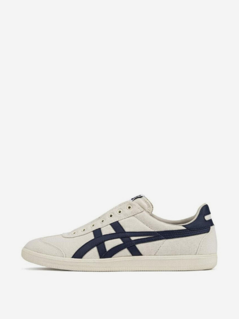 Onitsuka Tiger New York Cushioned Slip-Resistant Low-Top Casual Shoes Unisex White Brown