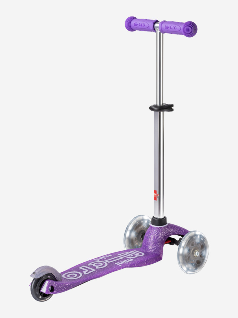 Cамокат детский Micro Mini Deluxe LED, Блестящий