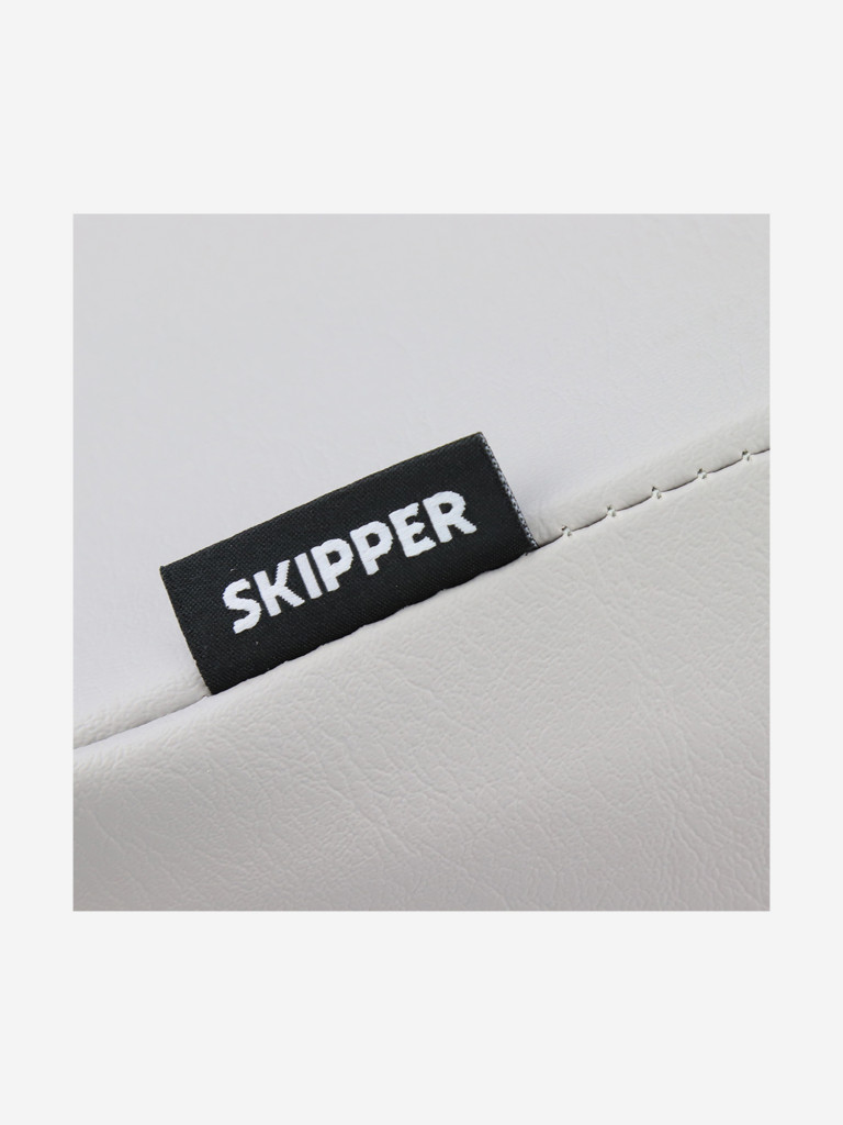 Кресло для лодок Skipper складное, с мягкими накладками, 430*560*380 мм, алюминий, серый/угольный
