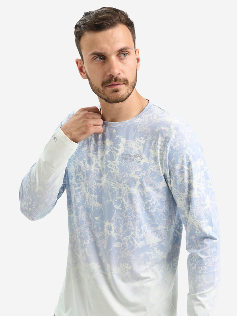 Лонгслив мужской Extreme Fishing ADD-G700 для рыбалки, UPF50+ с защитой от насекомых