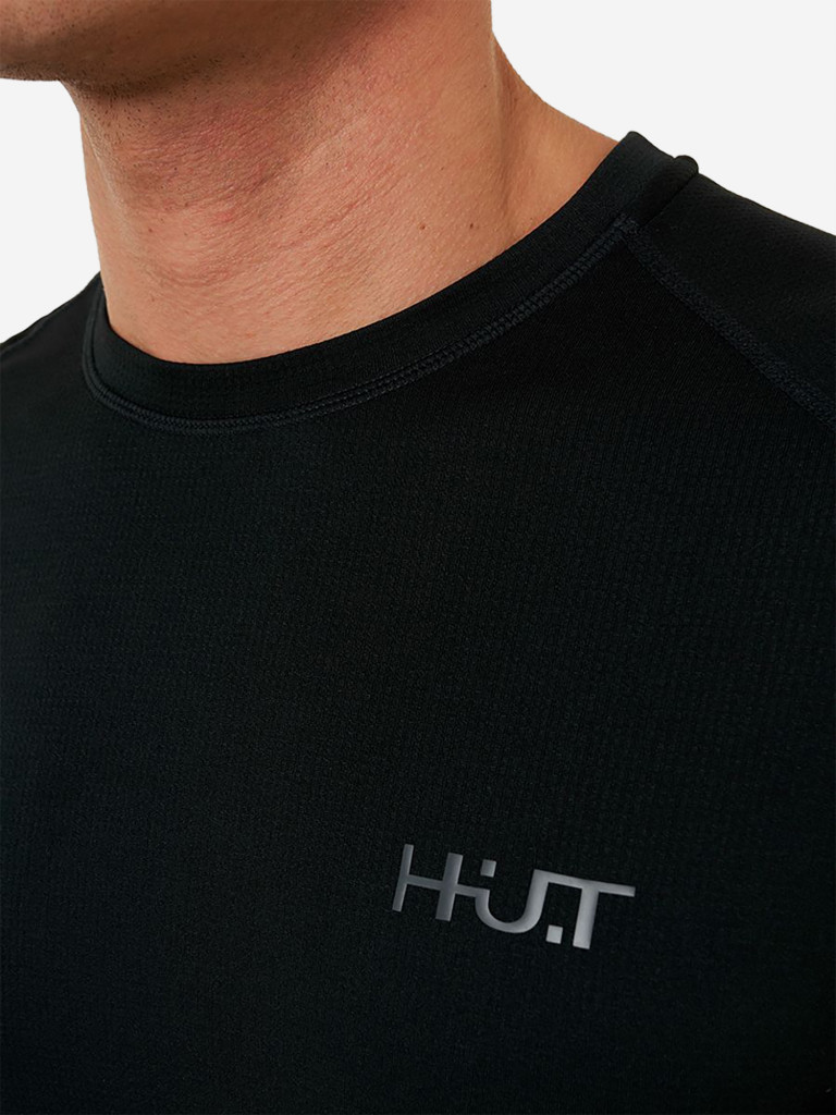 Футболка мужская спортивная HUT PARMA для охоты, черная