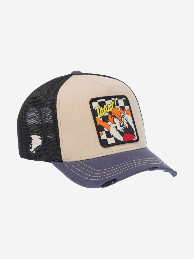 Бейсболка с сеточкой CAPSLAB CL/LOO11/1/PCT/TAZ Looney Tunes Taz (белый)
