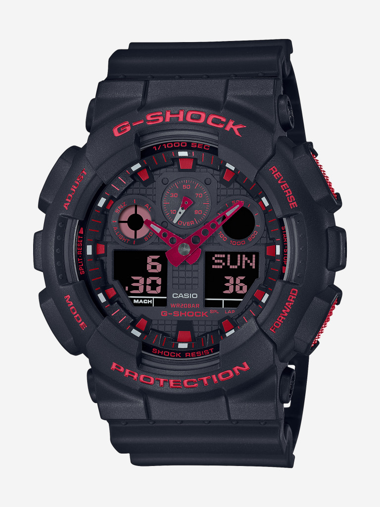 Спортивные часы CASIO G-SHOCK GA-100BNR-1A