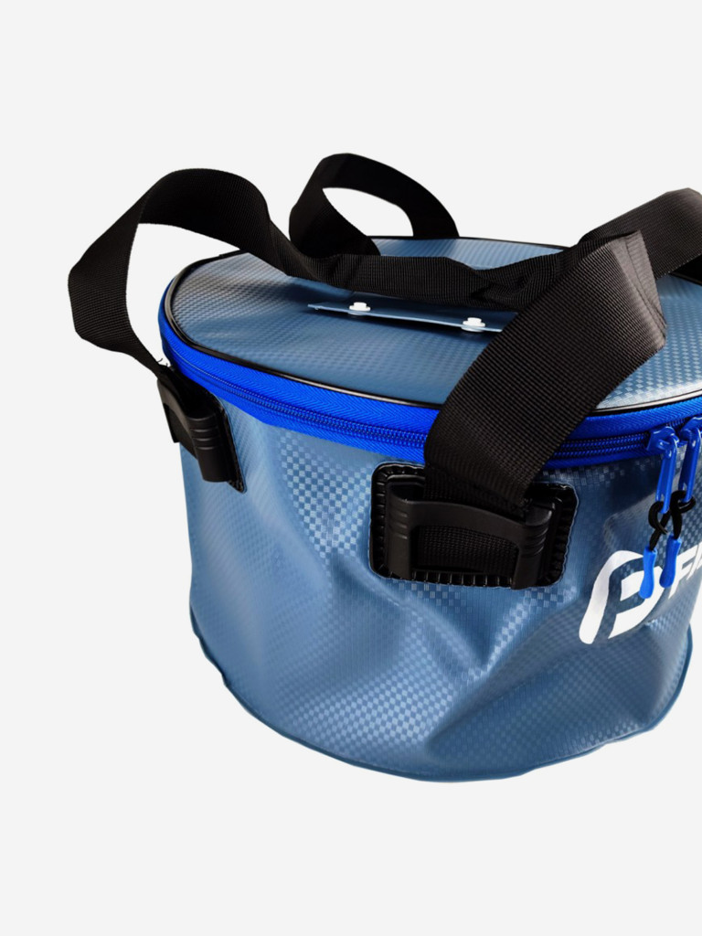 Ведро для прикормки с крышкой EVA F-FISHING 30х18см