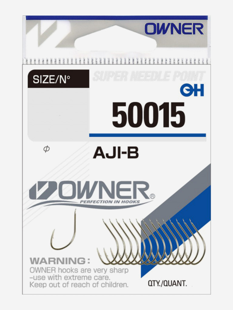 Крючок OWNER Aji B gold №7 14шт