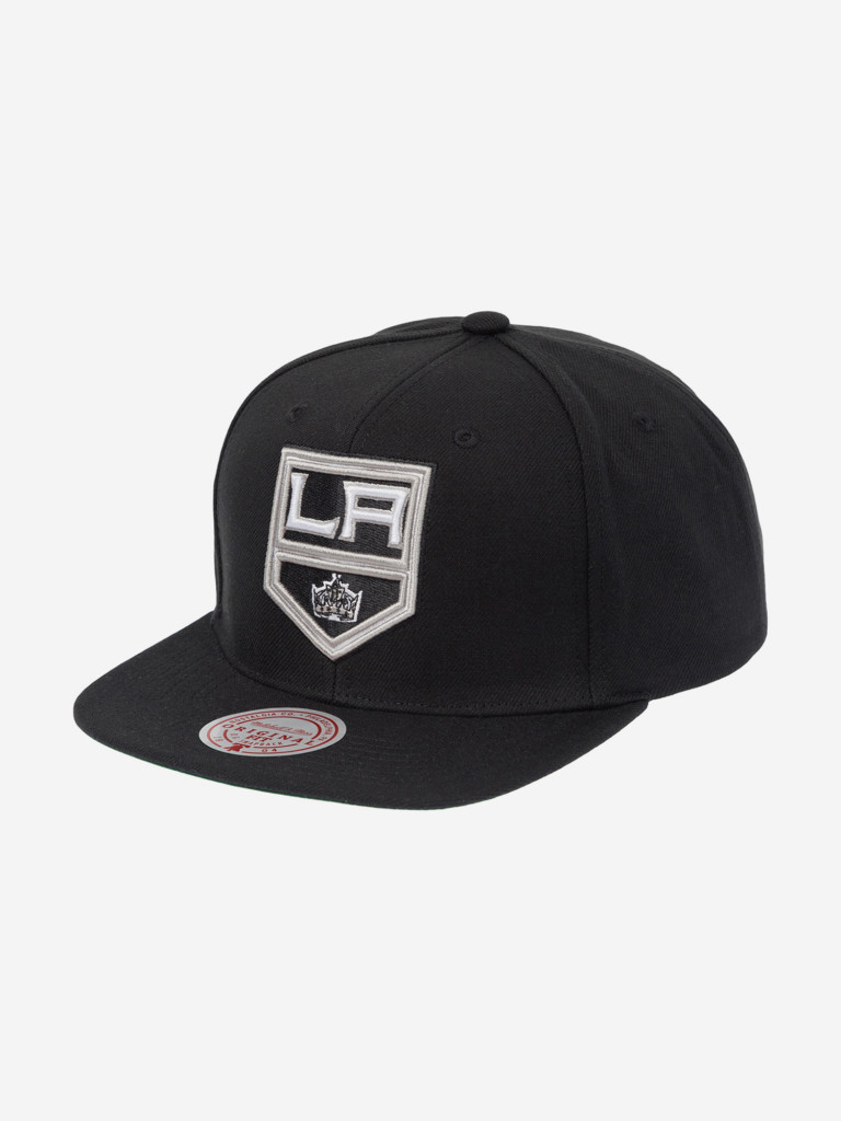 Бейсболка с прямым козырьком MITCHELL NESS HHSS6743-LAKYYPPPBLCK Los Angeles Kings NHL (черный)
