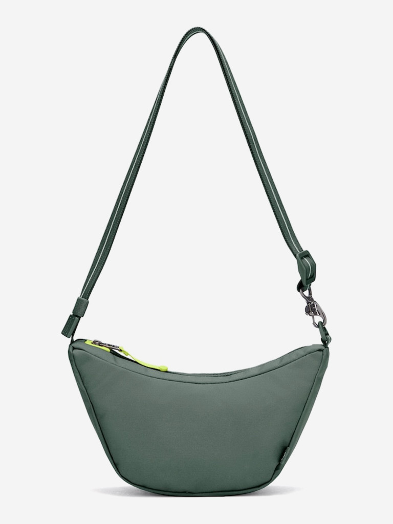 Сумка антивор Pacsafe GO Lunar Crossbody, зеленый, 2,5 л.