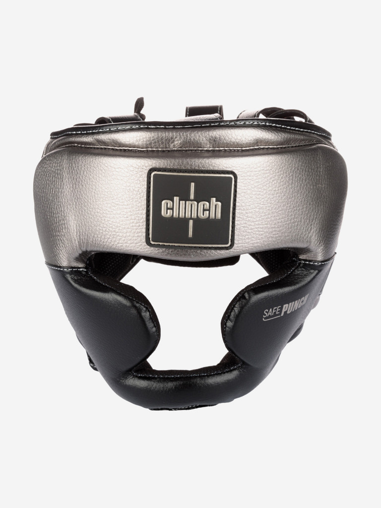 Шлем боксерский Clinch Punch 2.0 Full Face черно-бронзовый