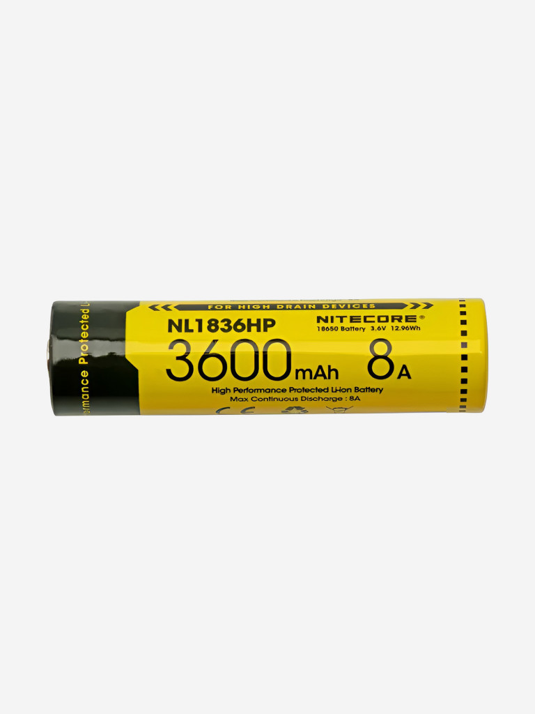 Аккумулятор защищенный Nitecore NL1836HP 18650