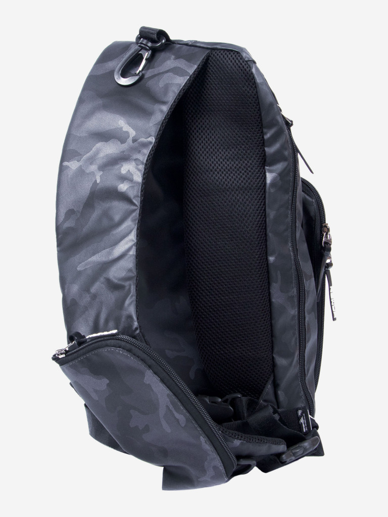 Сумка-рюкзак рыболовная Yaman Sling Shoulder Bag, 44х24х17 см, цвет серый камуфляж.