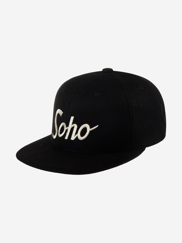 Бейсболка с прямым козырьком HOOD 100-MWL002-NY036-BK SoHo, NY (черный)