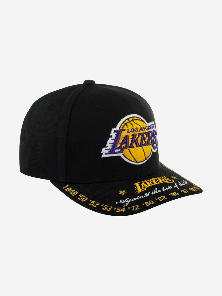 Бейсболка MITCHELL NESS HHSS6268-LALYYPPPBLCK Los Angeles Lakers NBA