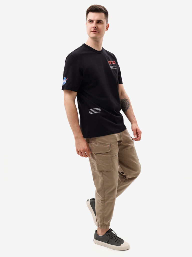 Футболка NASA Worm Logo Alpha Industries