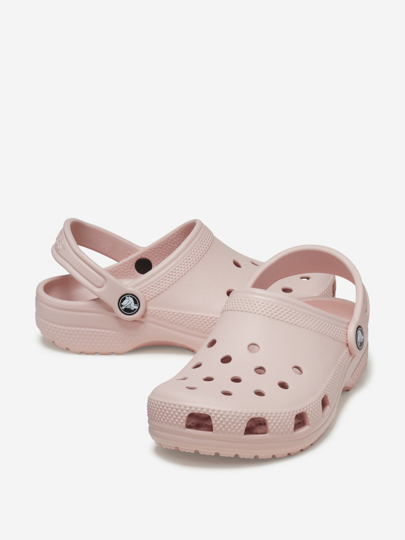 фото Сабо детские crocs classic clog k, розовый