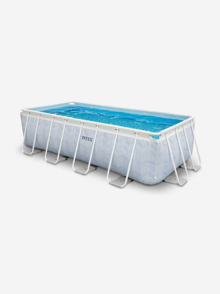 Каркасный бассейн InКаркасный бассейн Intex 26780 Chevron Prism Frame (400х200х100см)