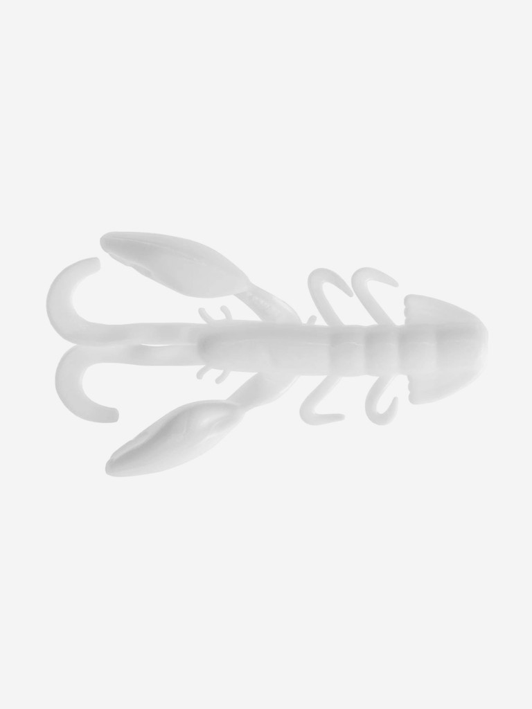 Мягкая приманка рак Helios Omar, 2,05" / 5,2 см, White, 15 штук (HS-24-001)