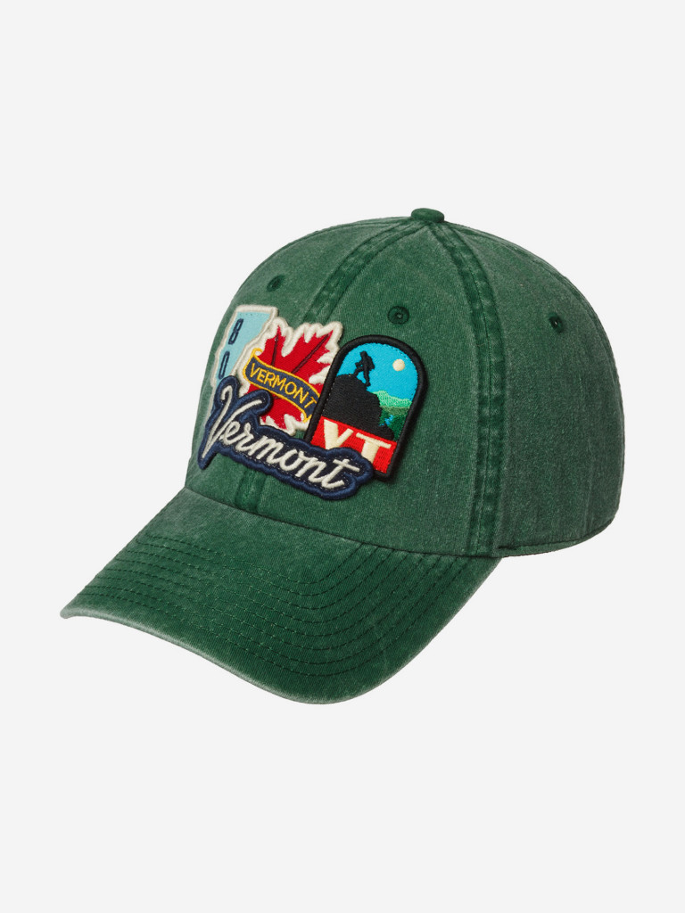 Бейсболка AMERICAN NEEDLE SMU562-VT Vermont Iconic (оливковый)