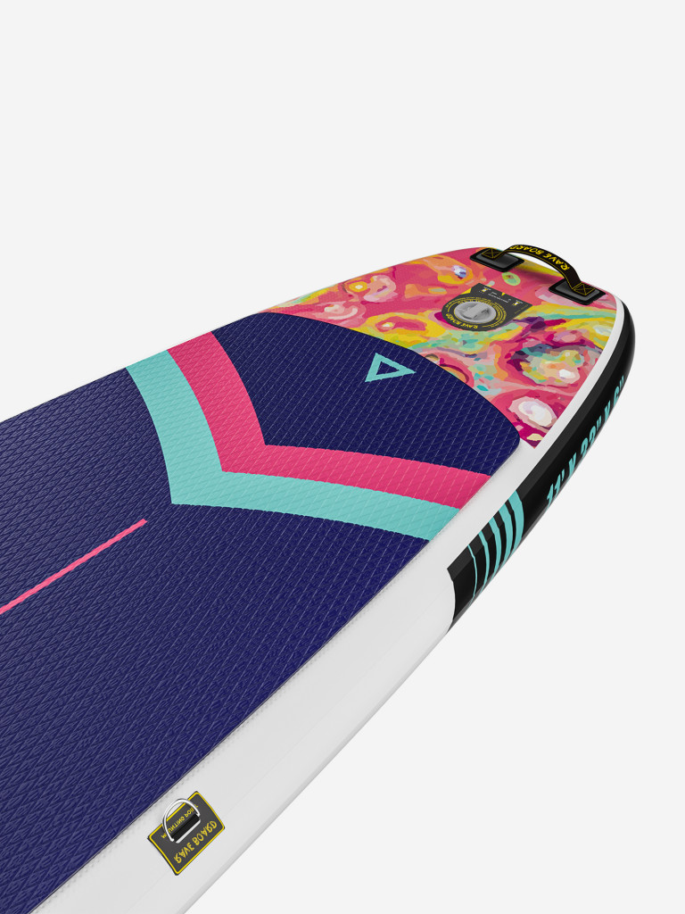 Надувной сапборд Rave Board RB18a Naivetu (335*83*15) с сидушкой и двойным веслом