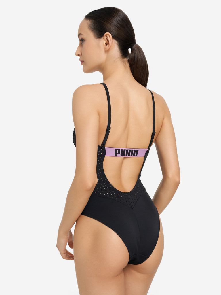 Купальник слитный женский PUMA High Neck